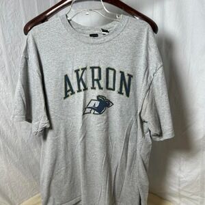 Grey‎ Akron Zips men's T-shirt #AkronZips #CollegeSpirit